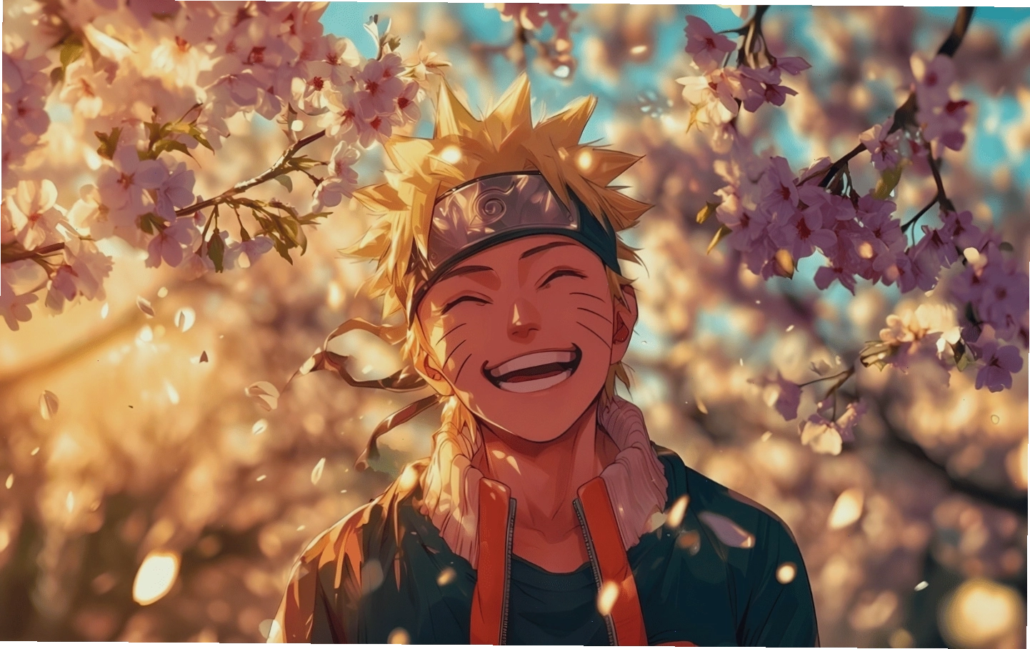 Hình nền Naruto Uzumaki cười rạng rỡ