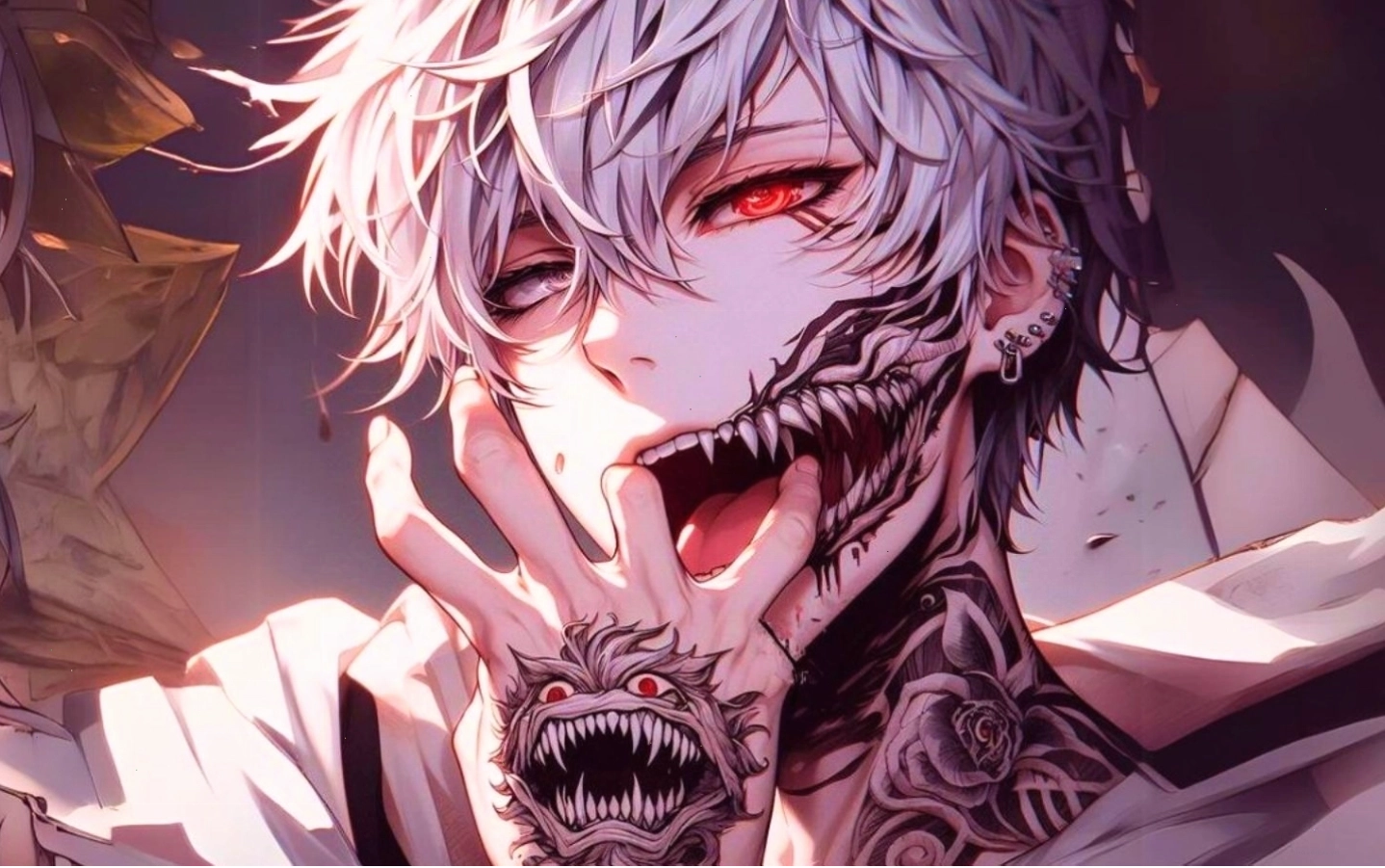 Hình nền nhân vật anime đầy lạnh lùng và cuốn hút