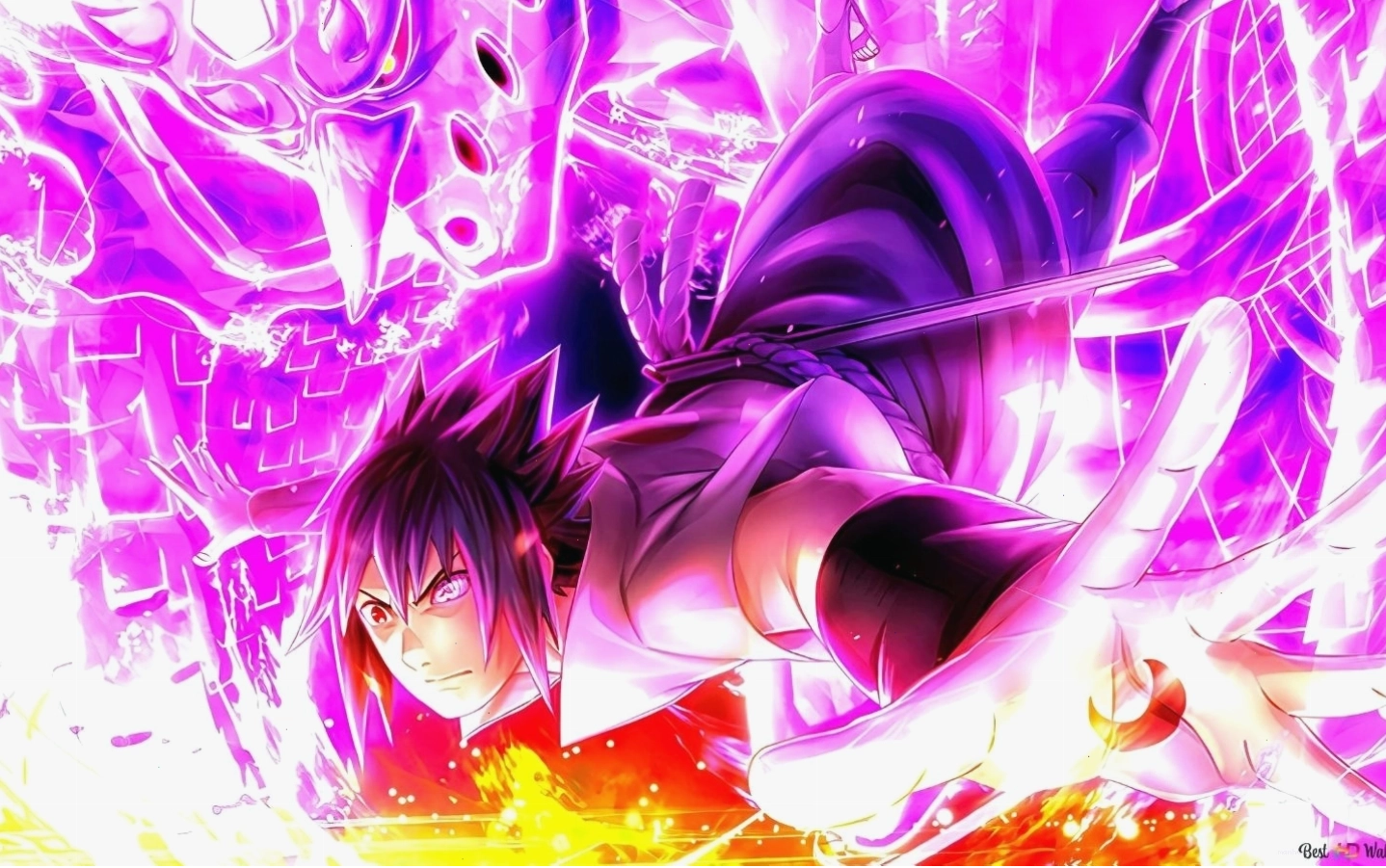 Hình nền Sasuke trong phiên bản mạnh nhất đầy ám ảnh