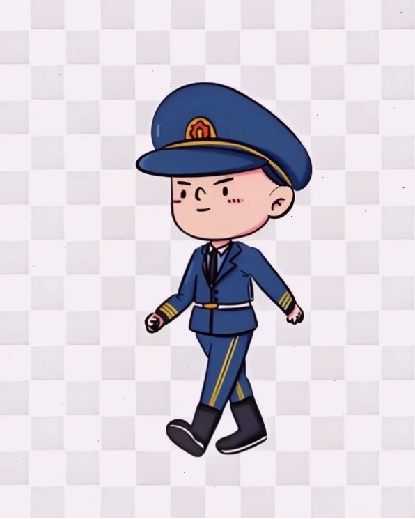 Hình vẽ chibi bộ đội