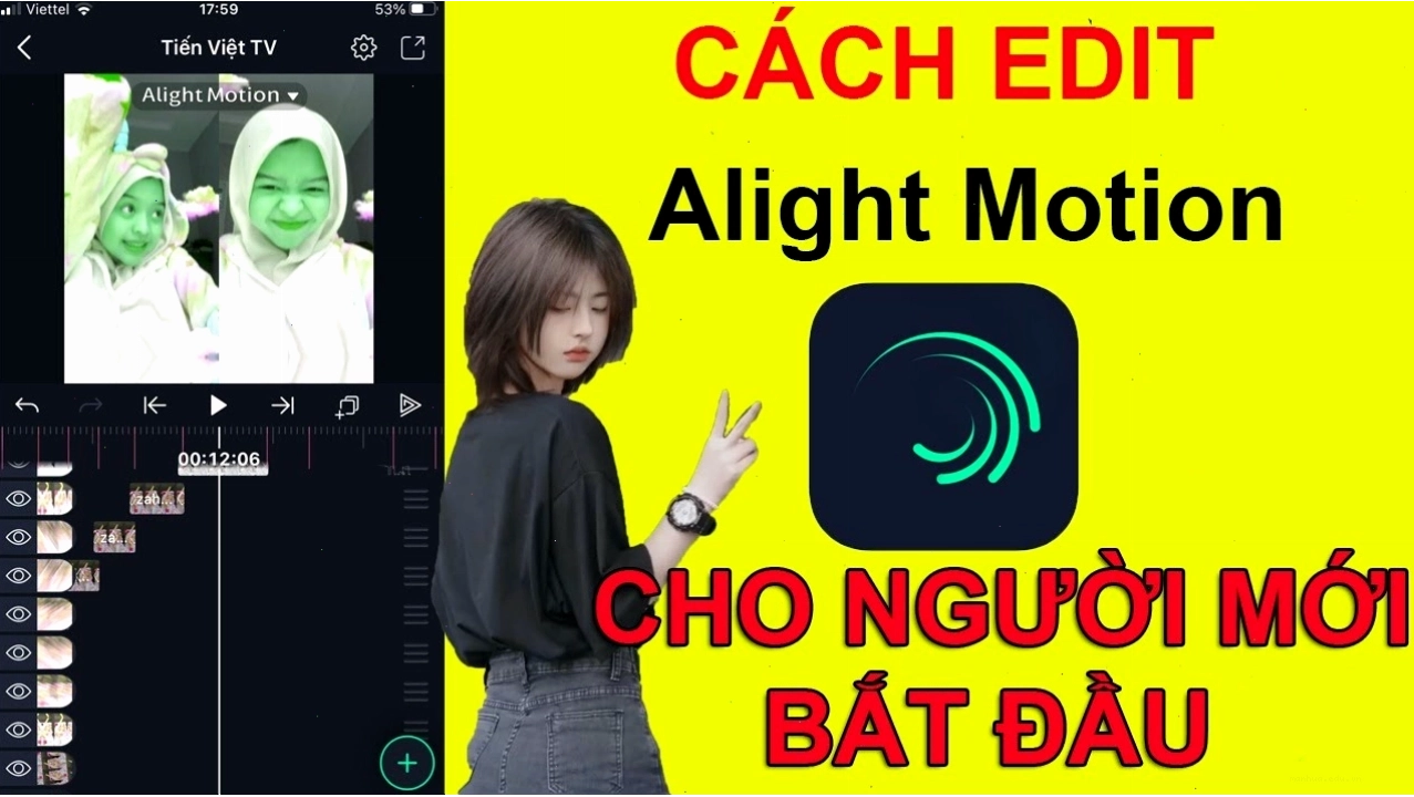 Hướng dẫn edit video bằng app Alight Motion một cách chi tiết và chuyên nghiệp
