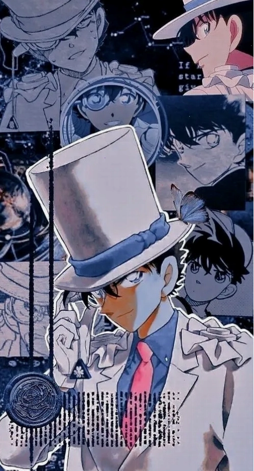 Kaito Kid và Conan trong một cuộc đối đầu căng thẳng