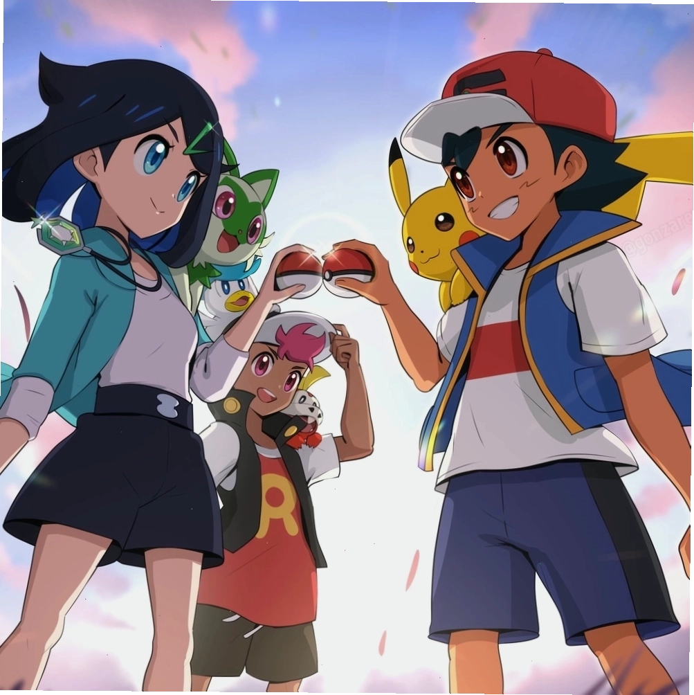 Khoảnh khắc ấm áp giữa Satoshi và Pikachu
