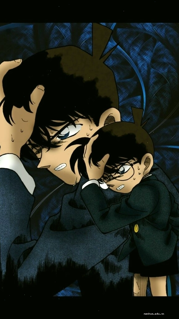 Khoảnh khắc Conan và Shinichi đầy cảm xúc mạnh