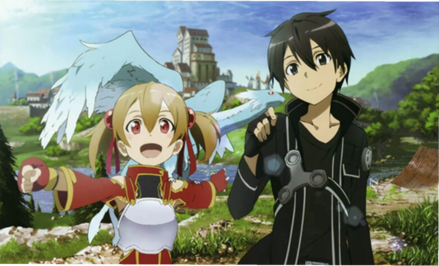 Kirito với ánh mắt đầy quyết tâm