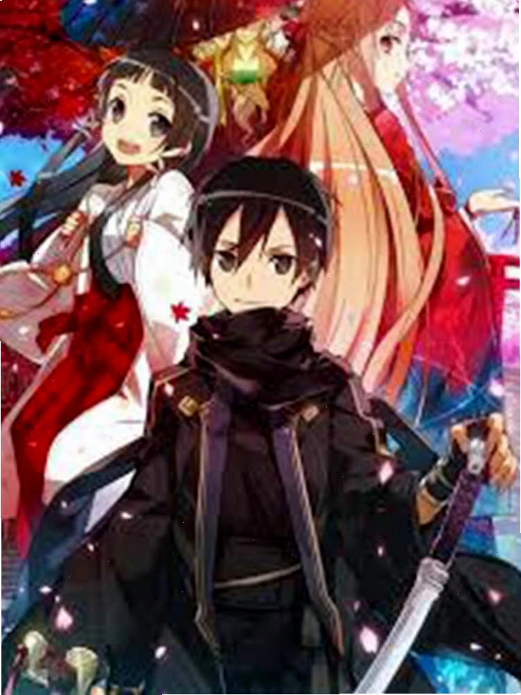 Kirito với vẻ ngoài điển trai