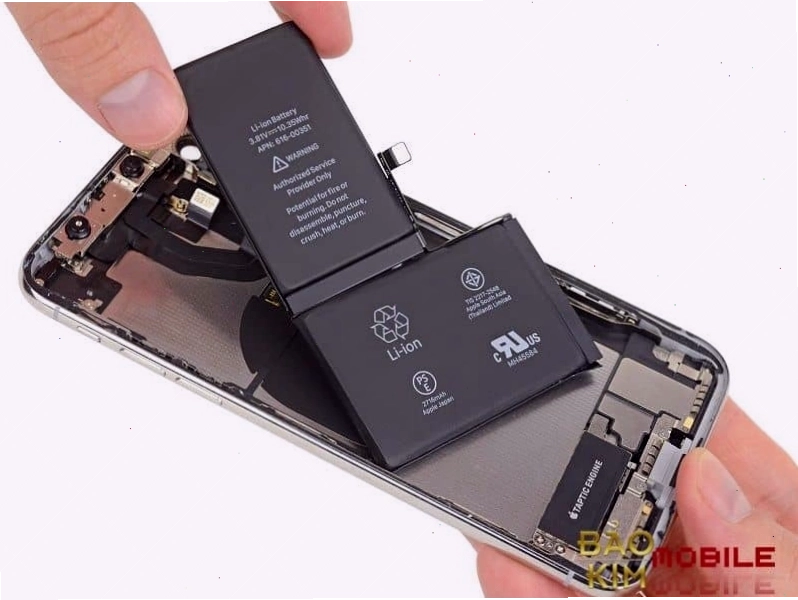 Linh kiện pin điện thoại chính hãng đầy đủ tem mác bảo hành