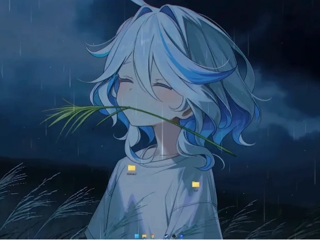 Live wallpaper Furina (Fontaine, Genshin)