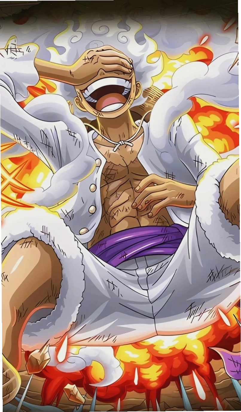 Luffy Gear 5 tung ra các đòn tấn công sáng tạo và bất ngờ