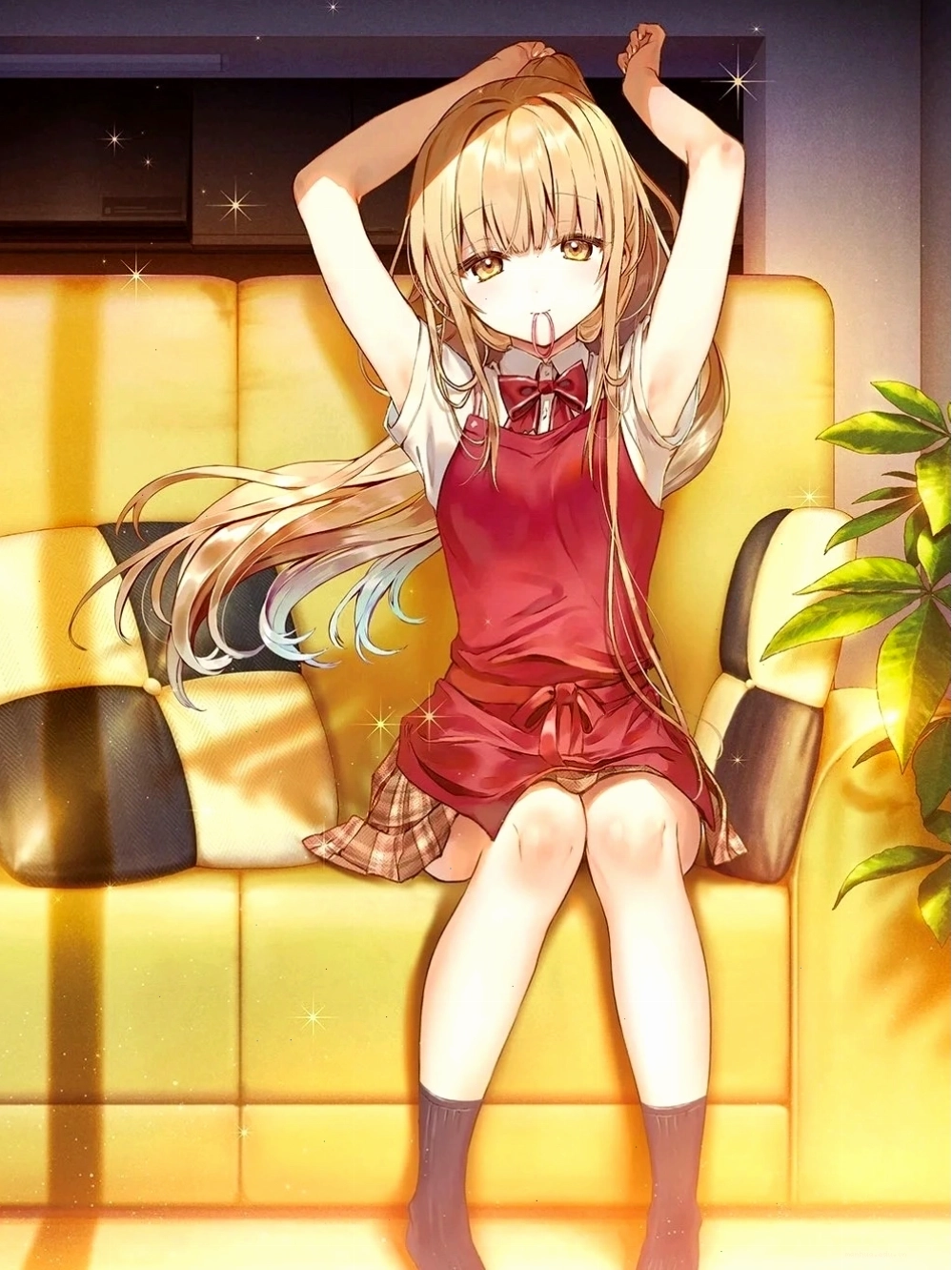 Mahiru Shiina chibi ngập tràn sức sống