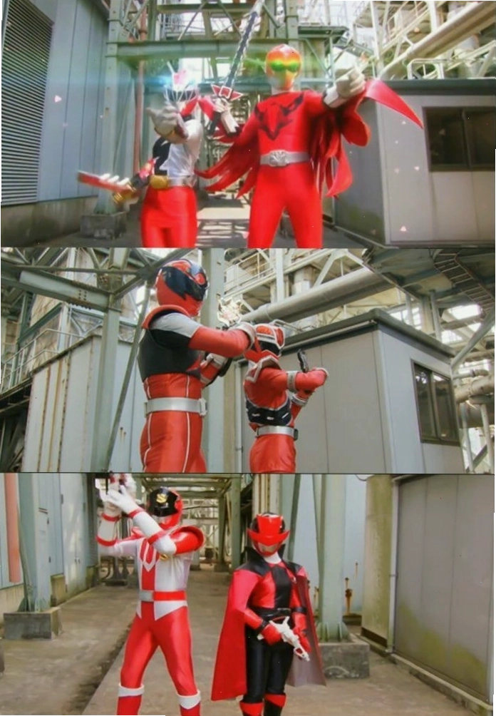 Màn Gokai Change của Marvelous và Ahim