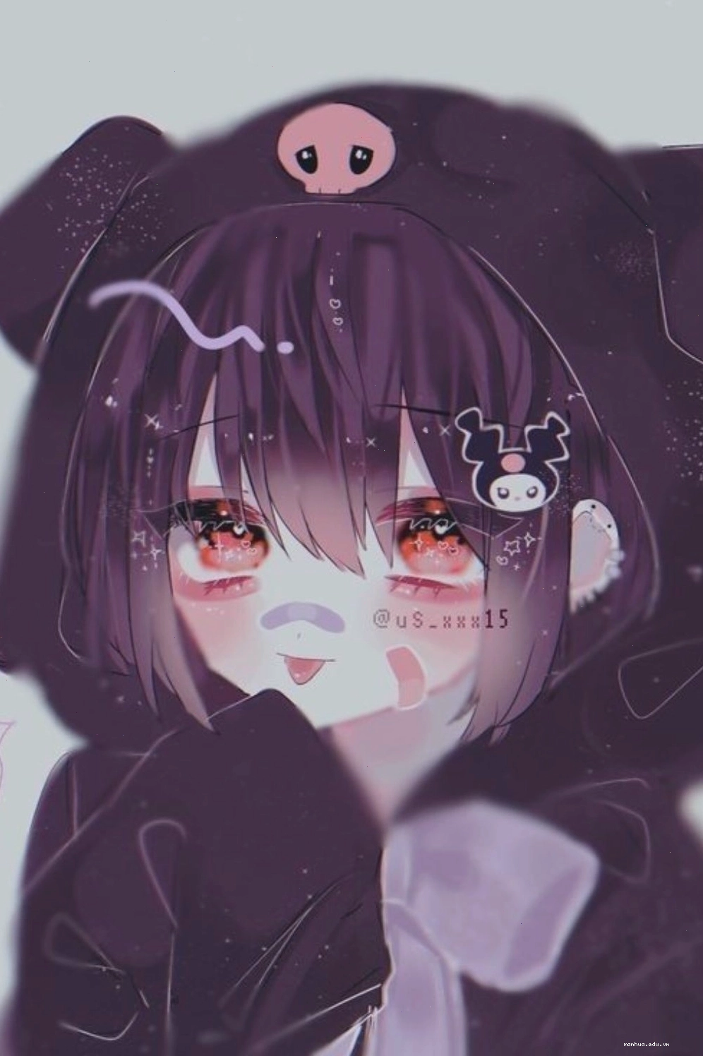 Mẫu Cute Kuromi Pfp đáng yêu