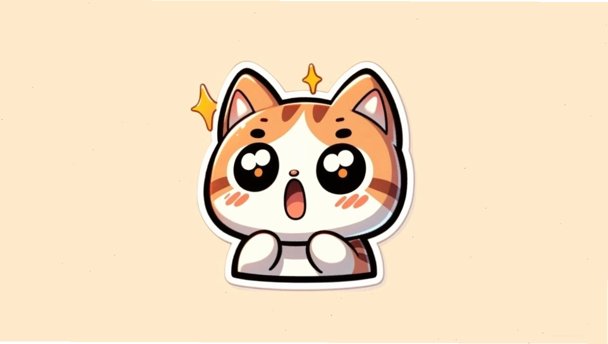 Mèo anime đang ngủ trong một chiếc hộp
