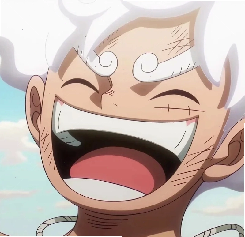 Minh họa sức mạnh phi thường của Luffy Gear 5 qua các hiệu ứng hình ảnh