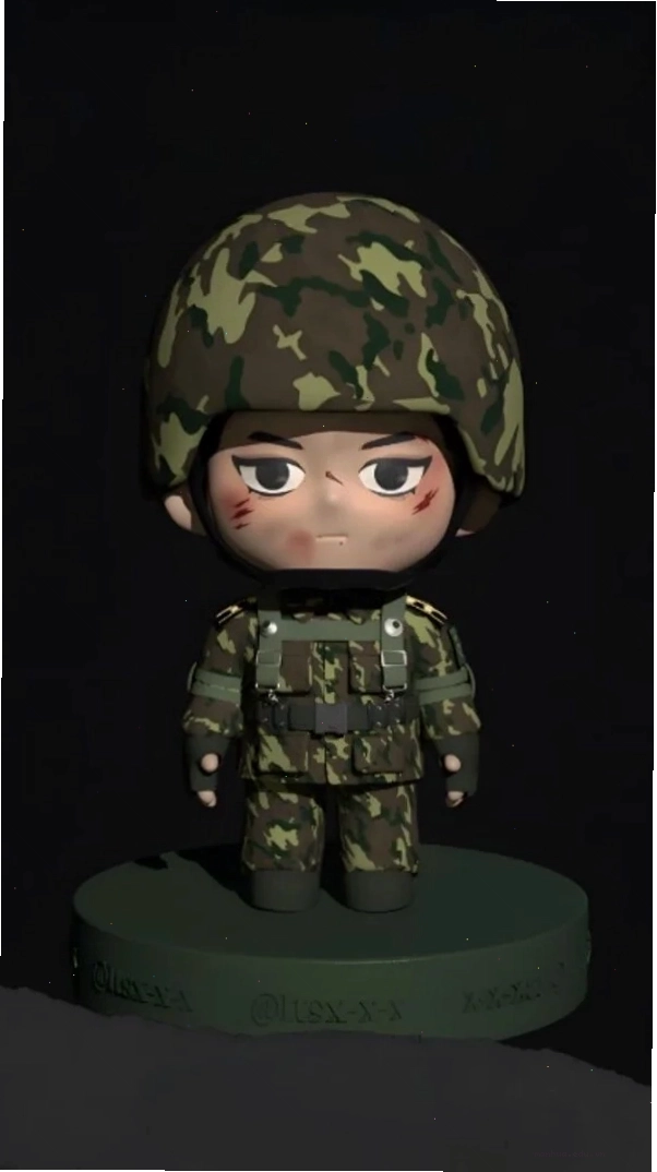 Mô hình bộ đội chibi