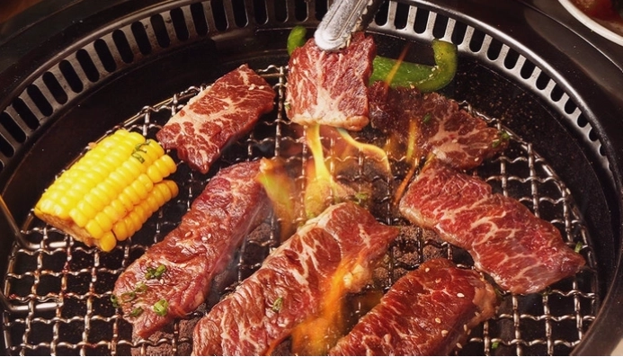 Món nướng Gyu Shige được trình bày đẹp mắt
