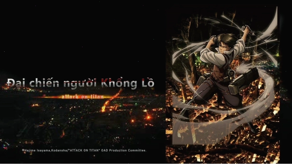 Một cảnh ấn tượng từ một bộ phim Anime Movie