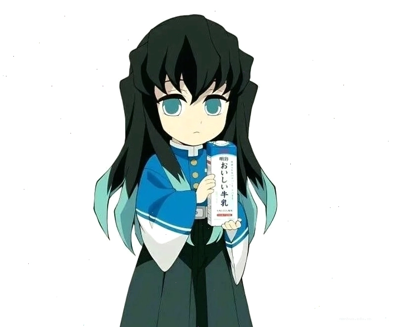 Muichirou Tokitou phiên bản chibi với biểu cảm đáng yêu