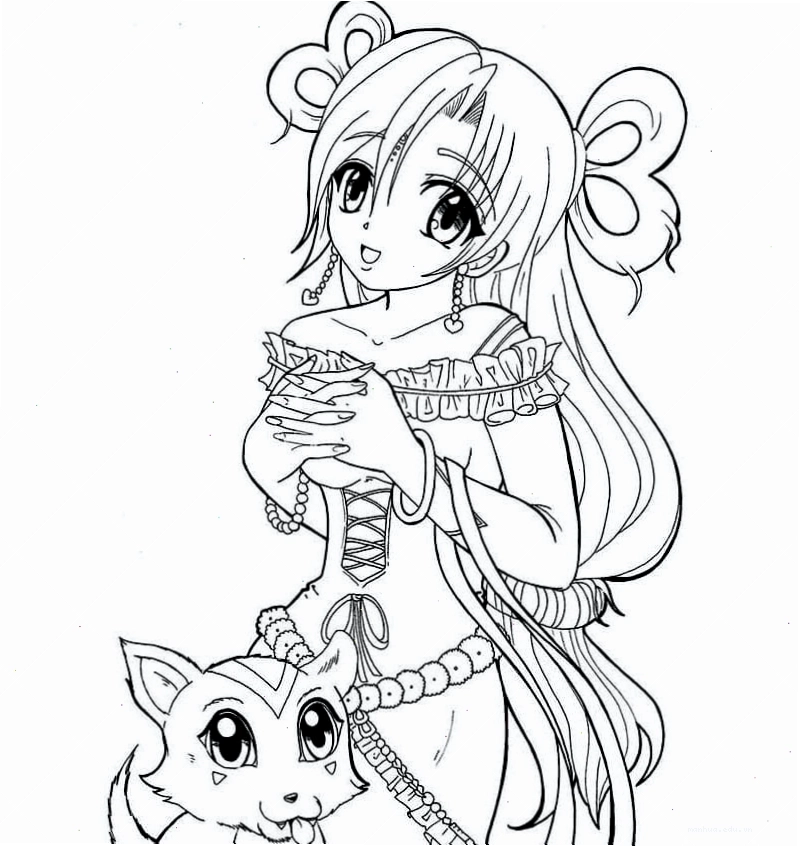 Nàng công chúa anime cổ trang với vẻ đẹp dịu dàng và thanh thoát