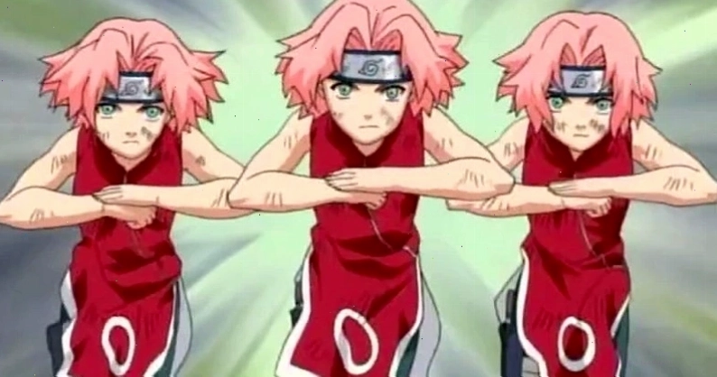 Naruto sử dụng thuật ẩn thân di chuyển nhanh trên chiến trường