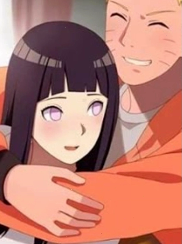 Naruto và Hinata trong một khoảnh khắc lãng mạn, thể hiện tình cảm gắn bó