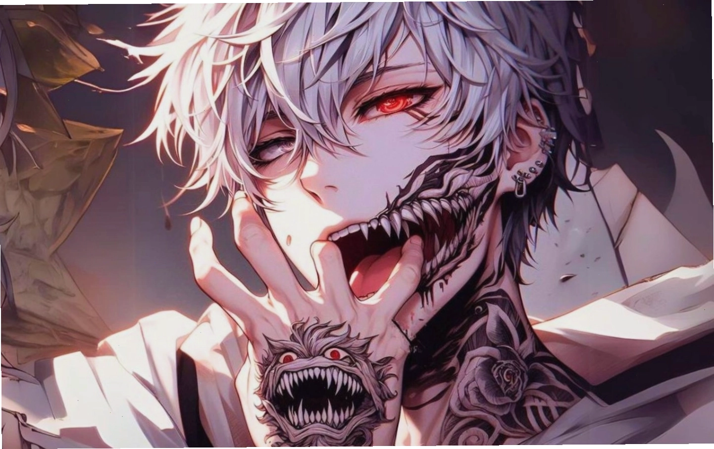 Nhân vật anime nam với vẻ ngoài cuốn hút và bí ẩn