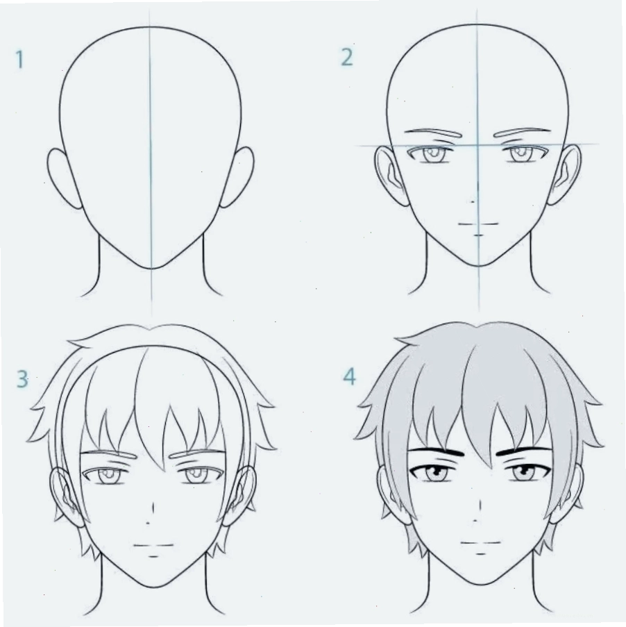 Nhân vật anime với mái tóc dài ấn tượng