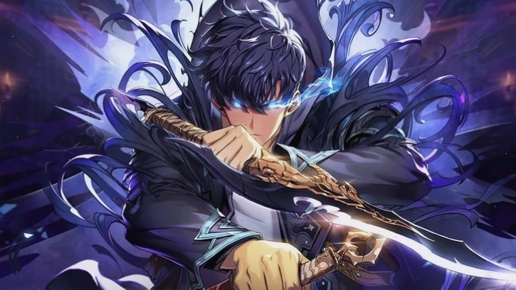 Nhân vật chính Sung Jin Woo trong anime Solo Leveling với sức mạnh ngày càng tăng tiến