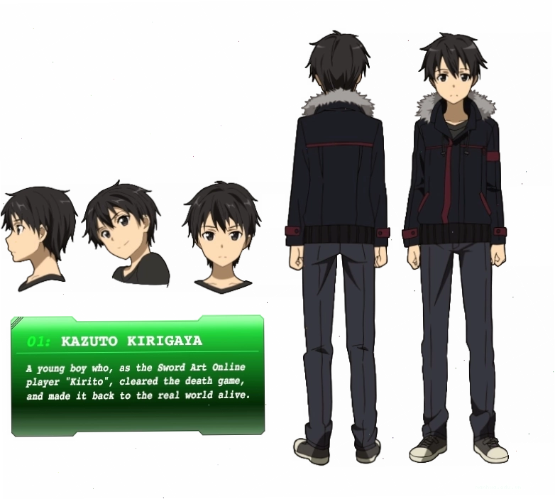 Nhân vật Kirito, anh hùng chính của Sword Art Online