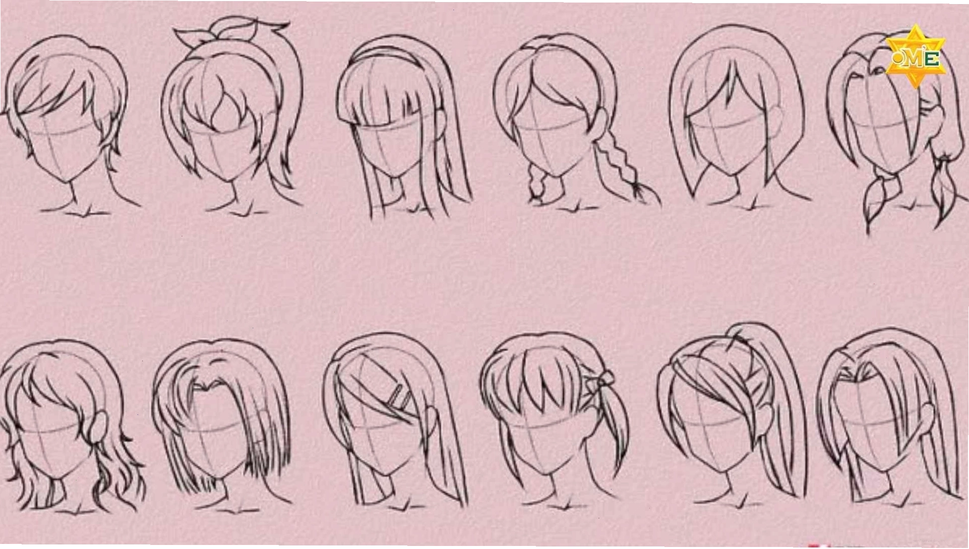 Nhiều kiểu tóc búi anime khác nhau