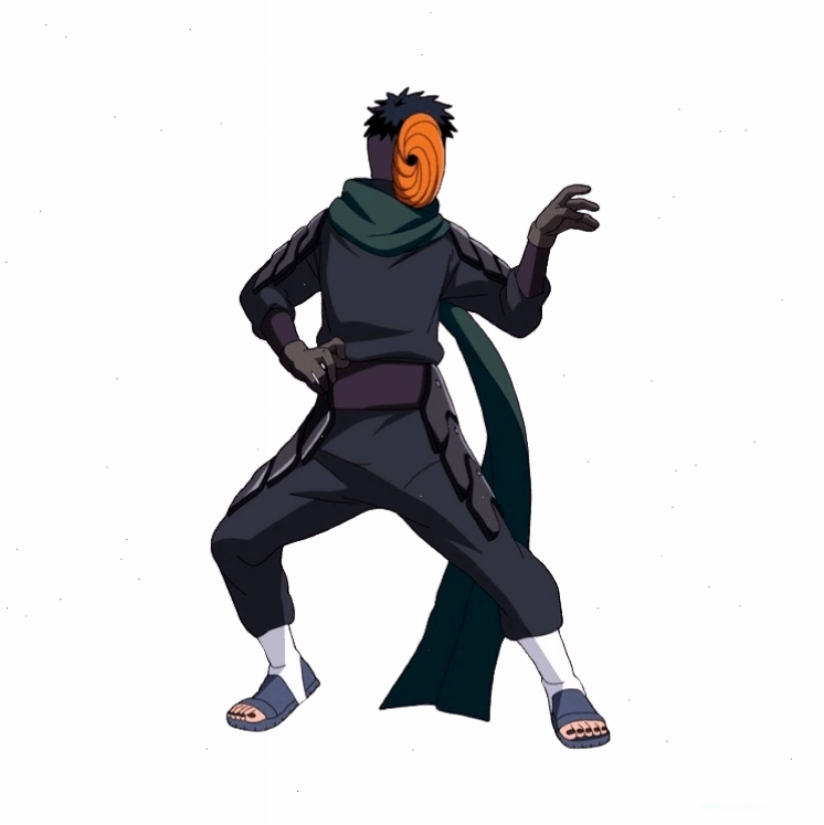 Obito Uchiha dưới danh nghĩa Tobi, che giấu thân phận thật sự