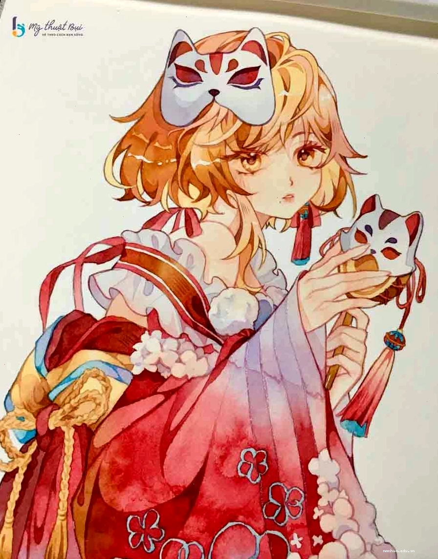 Phác thảo cơ bản hình khối cho nhân vật anime nữ