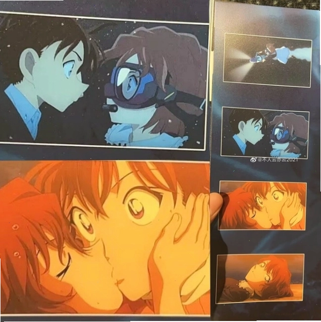 Phân tích ý nghĩa của cảnh hôn giữa Conan và Haibara