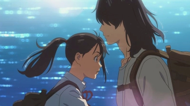 Poster phim Suzume của Makoto Shinkai
