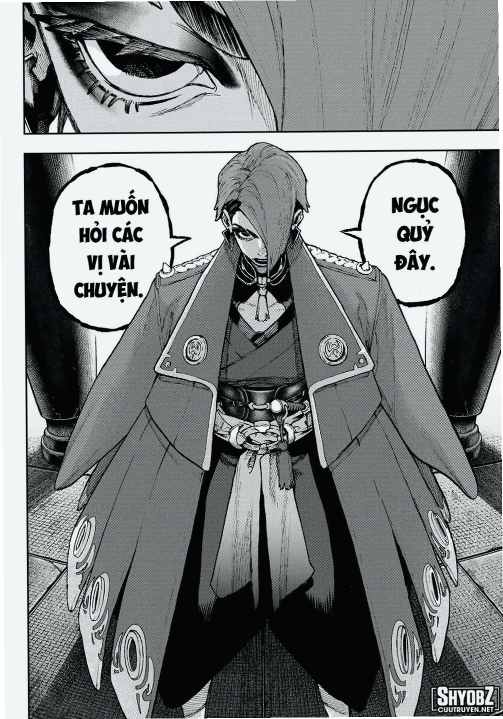 Quái thú trong manga Gachi Akuta