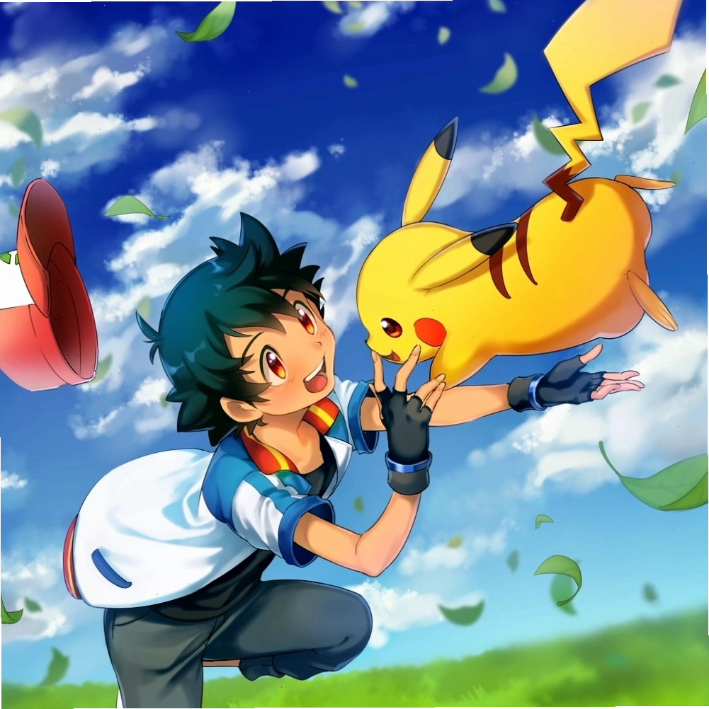 Satoshi dắt theo Pikachu trên con đường chinh phục ước mơ