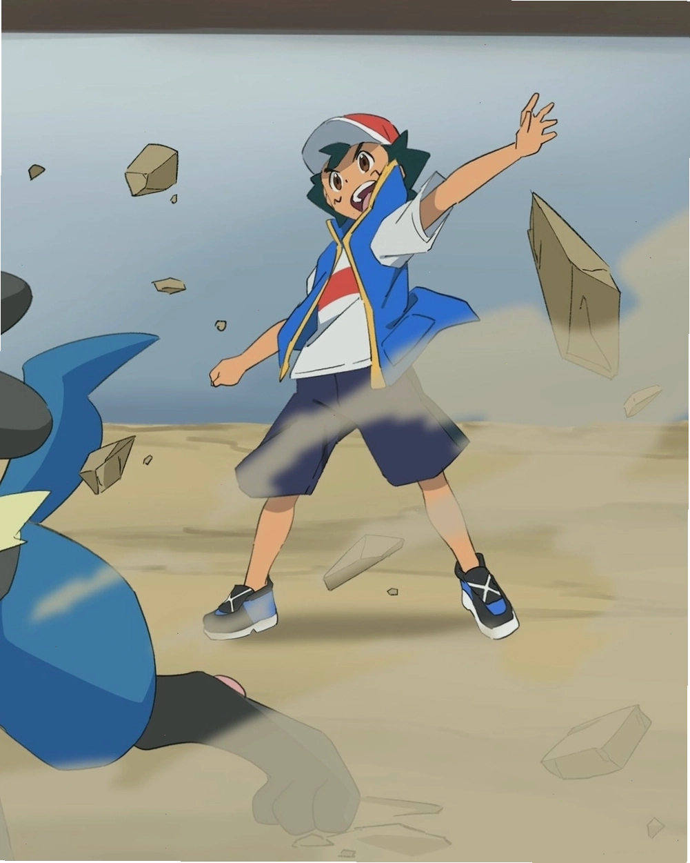 Satoshi và Pikachu tay trong tay trên hành trình khám phá