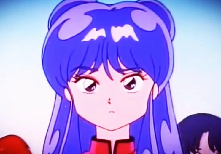 Shampoo tóc tím trong anime Ranma ½