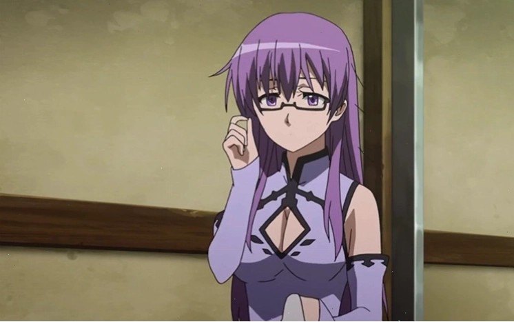 Sheele tóc tím trong anime Akame ga Kill!