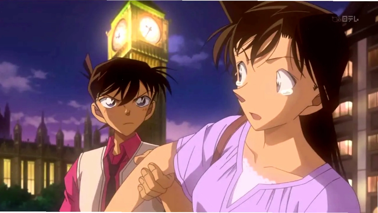 Shinichi Kudo giải án tại London dưới tháp đồng hồ Big Ben