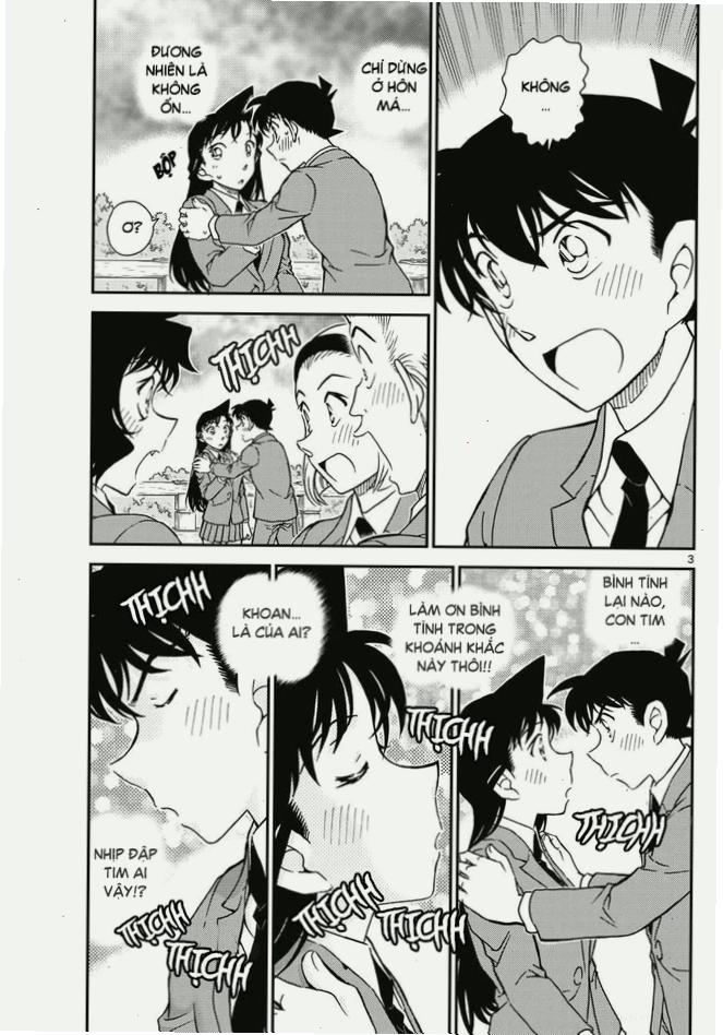Shinichi và Ran lúc nhỏ cùng chơi đùa vui vẻ