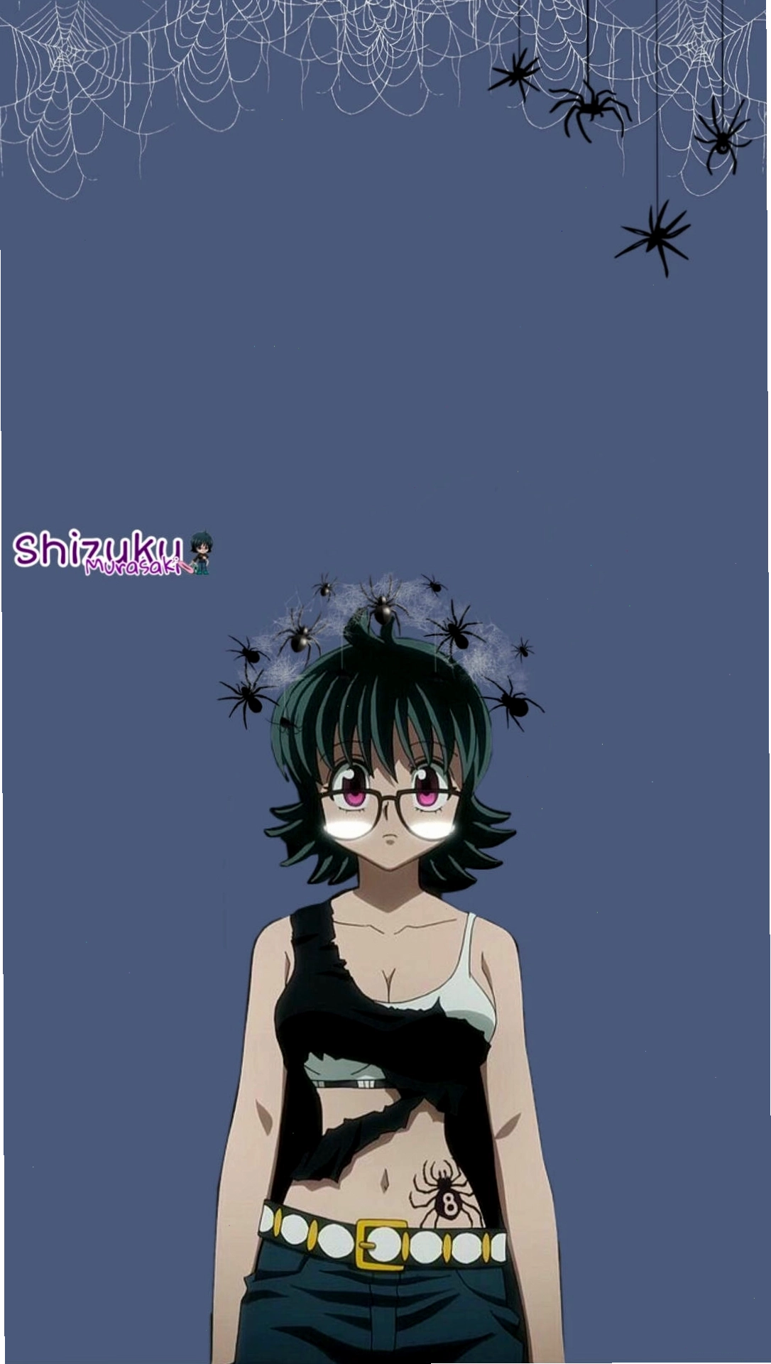 Shizuku Murasaki trong một khung cảnh bí ẩn