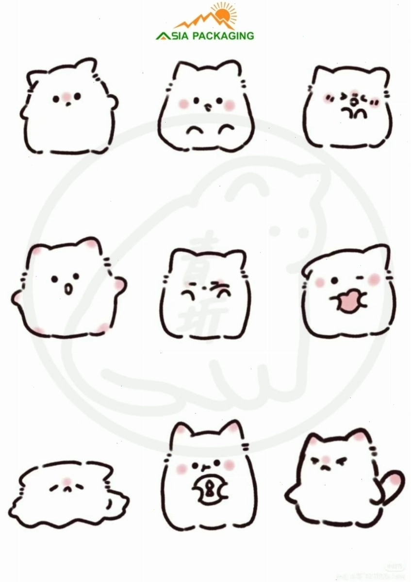 Sticker cute dễ thương