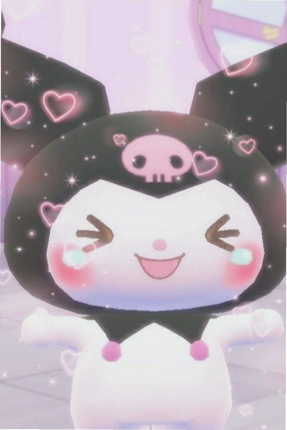 Sự kết hợp giữa nét dễ thương và thẩm mỹ trong Cute Kuromi Aesthetic