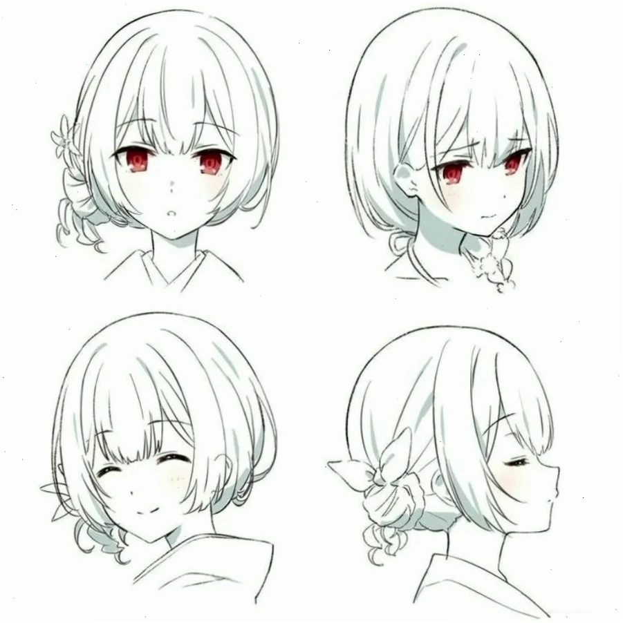 Tạo hiệu ứng tóc bay bổng trong anime