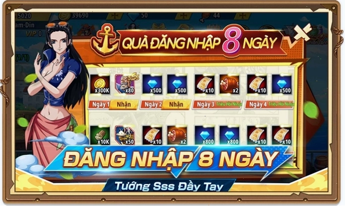 Thế Giới Hải Tặc - Giao diện chiến đấu hoành tráng