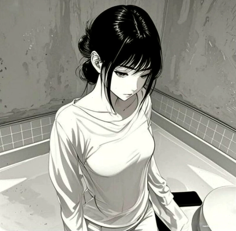 Tóc anime nữ với hiệu ứng ánh sáng ấn tượng