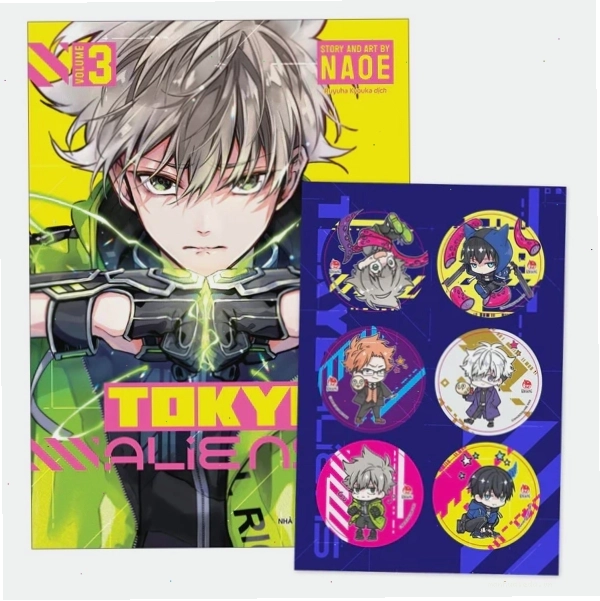 Tokyo Aliens Tập 3 tặng kèm Bookmark