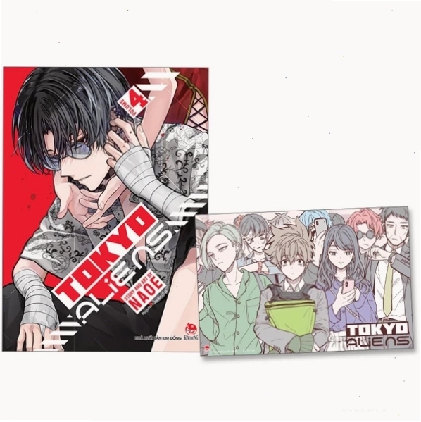 Tokyo Aliens Tập 4 tặng kèm Postcard