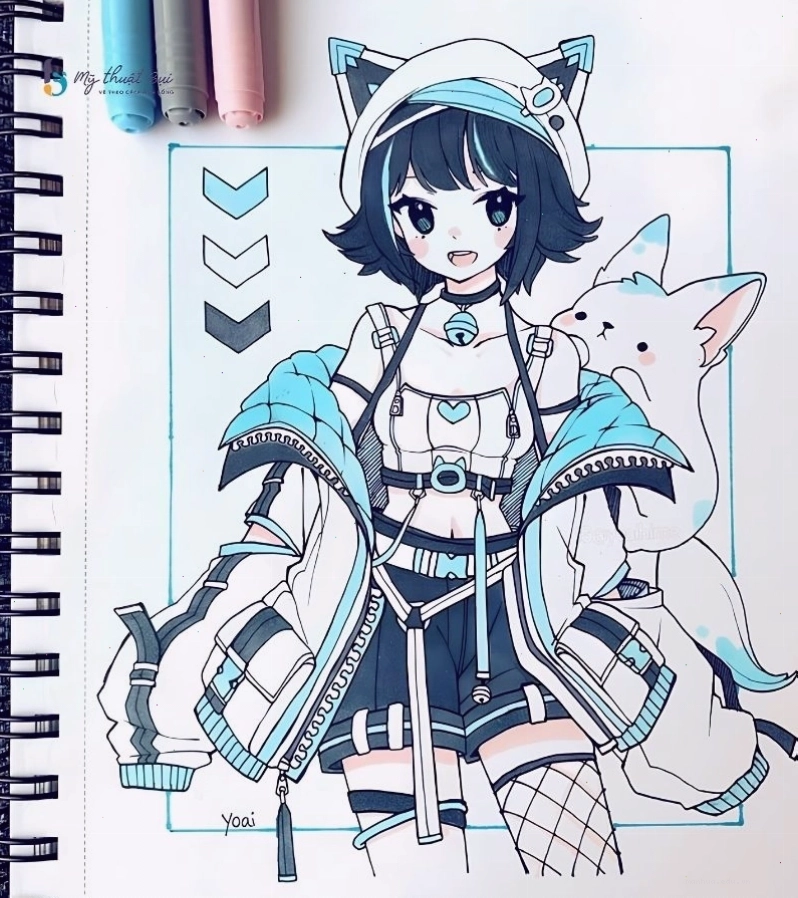Tổng hợp các bản vẽ khuôn mặt anime nữ đẹp
